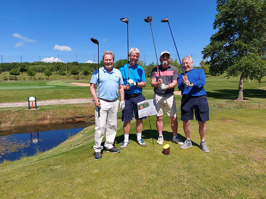 GoGo Marketing enjoy charity golf day hosted by clients Inter Care